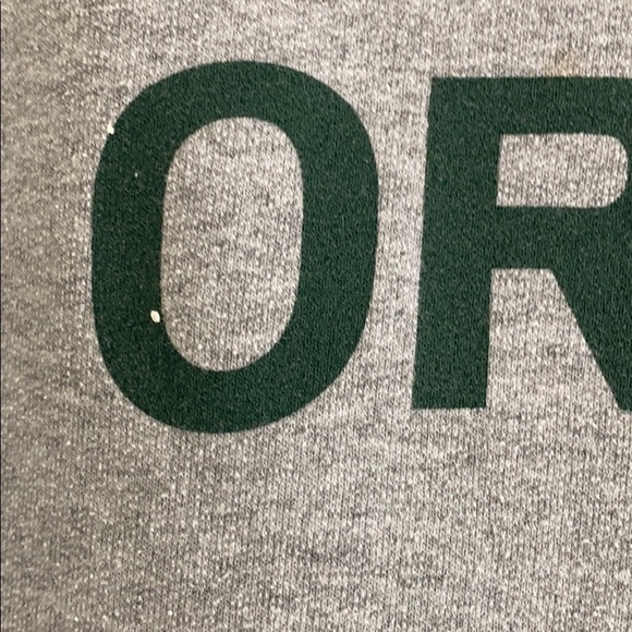 Oregon Light Gray Hooded Sweatshirt, Medium - Picture 4 of 5